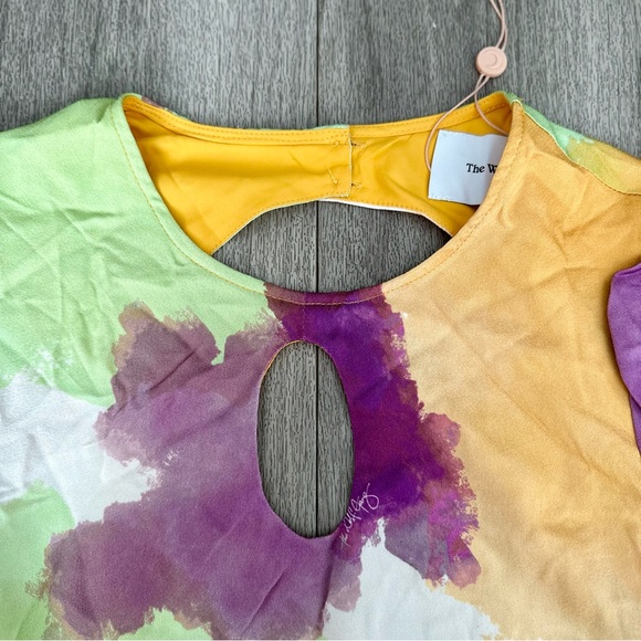 The Wolf Gang Levisa Key Hole Open Back Top NWT - Picture 14 of 15